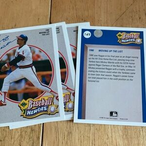 Baseball Heroes Card 7 of 9 Reggie Jackson